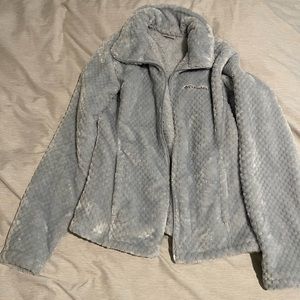 Columbia Blue Sherpa Jacket